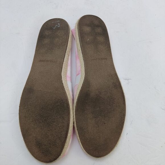 Tie Dye Pink Espadrille Slip On Loafer Flats Women's Sz 8 Siracha by Report - Picture 11 of 12